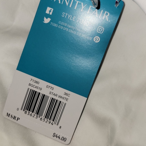 One Vanity Fair bra - Picture 4 of 4